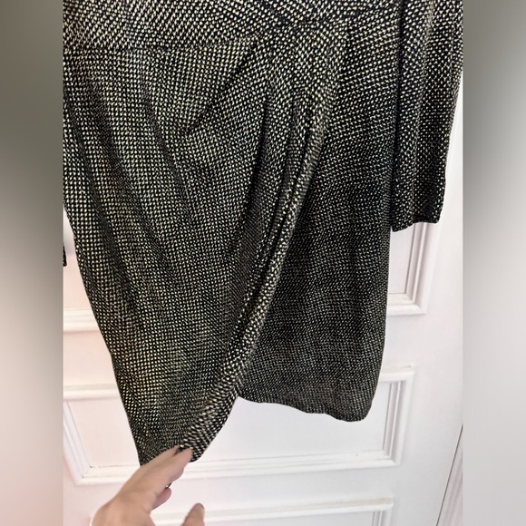 IRO PARIS Rasile Metallic Mini Dress - Picture 6 of 10